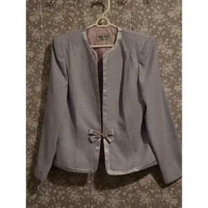 Women's Nah‎ Nah Collection Blazer, Size 12, Light Blue